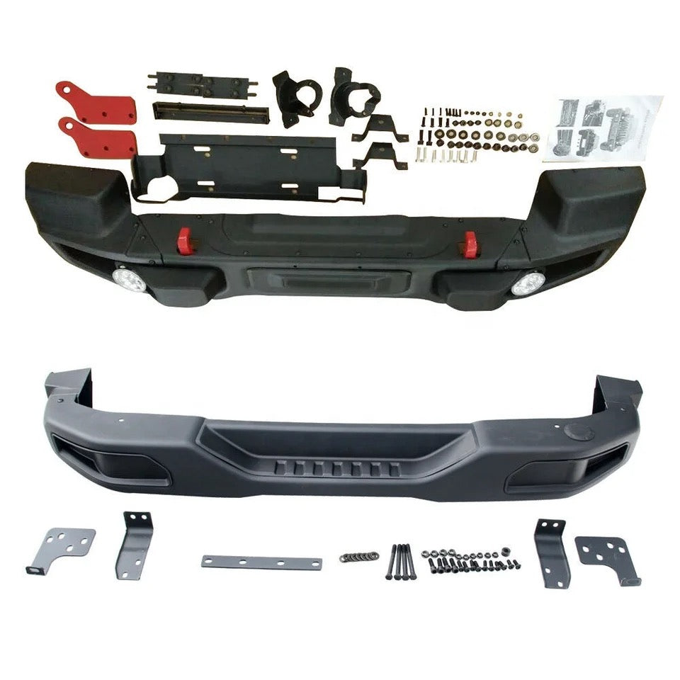 Pare-chocs avant et arrière Jeep Wrangler jk jku 2007-2018 10th anniversary