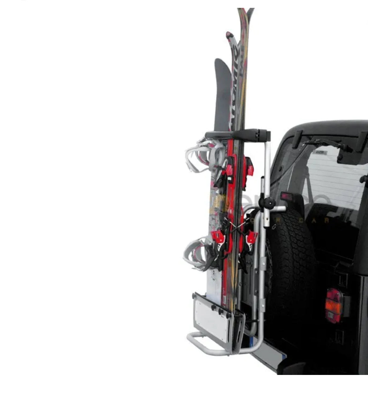 Porte-skis pour roue arrière 4x4