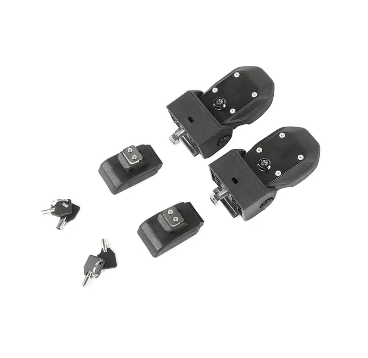Loquet de capot moteur de voiture avec serrure à clé, loquet de capot, serrures extérieures, accessoires de capot, Jeep Wrangler JK 2007-2017