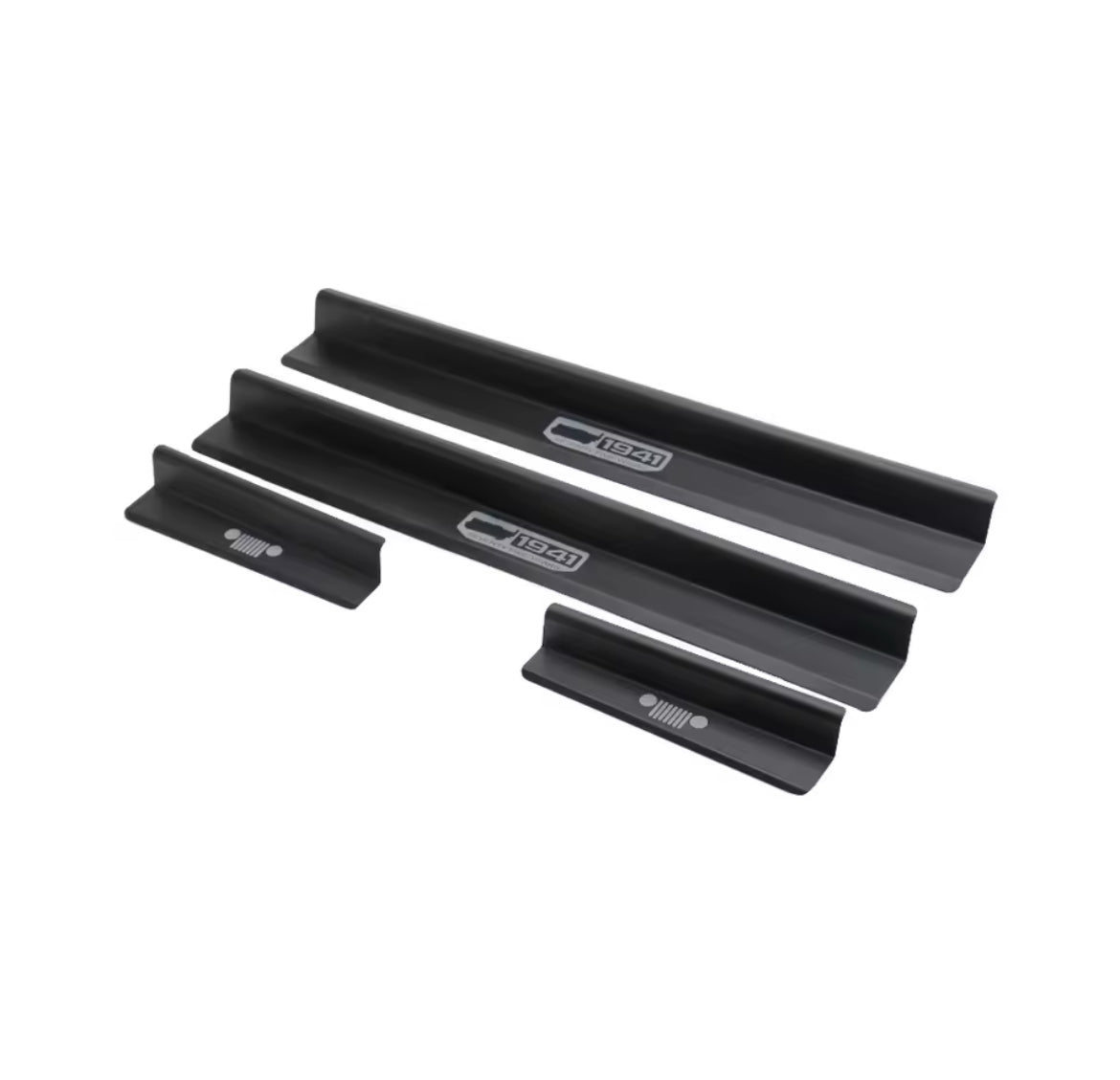 Seuils de porte aluminium JEEP WRANGLER JKU 2007/2018
