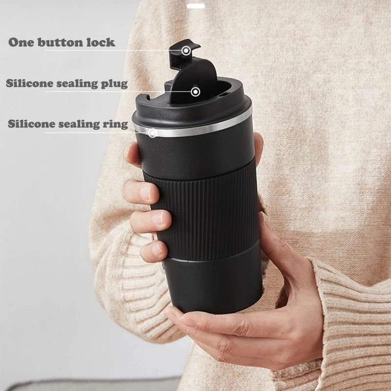 Tasse à café en acier inoxydable pour Jeep , fournitures automobiles, Renegade, Compass, Wrangler jk jl , 510ml