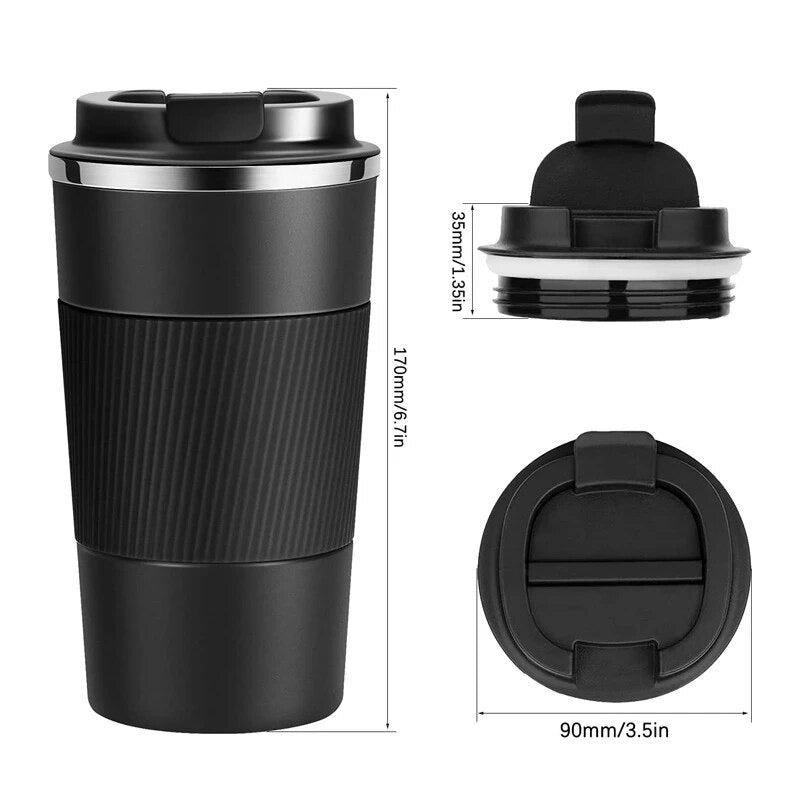 Tasse à café en acier inoxydable pour Jeep , fournitures automobiles, Renegade, Compass, Wrangler jk jl , 510ml
