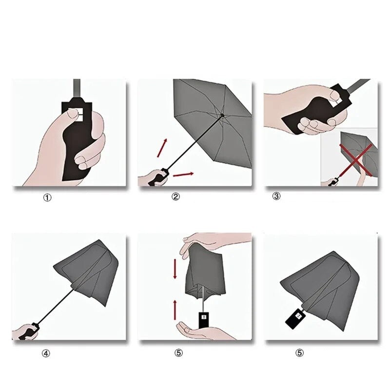 Parapluie automatique avec logo jeep Wrangler pour hommes et femmes, 3 possède, anti UV, vent, degré , affaires, soleil, parasol, voyage, EP