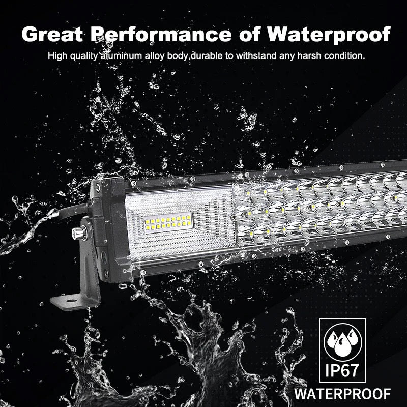 Barre led incurved 52 pouces pour 4x4