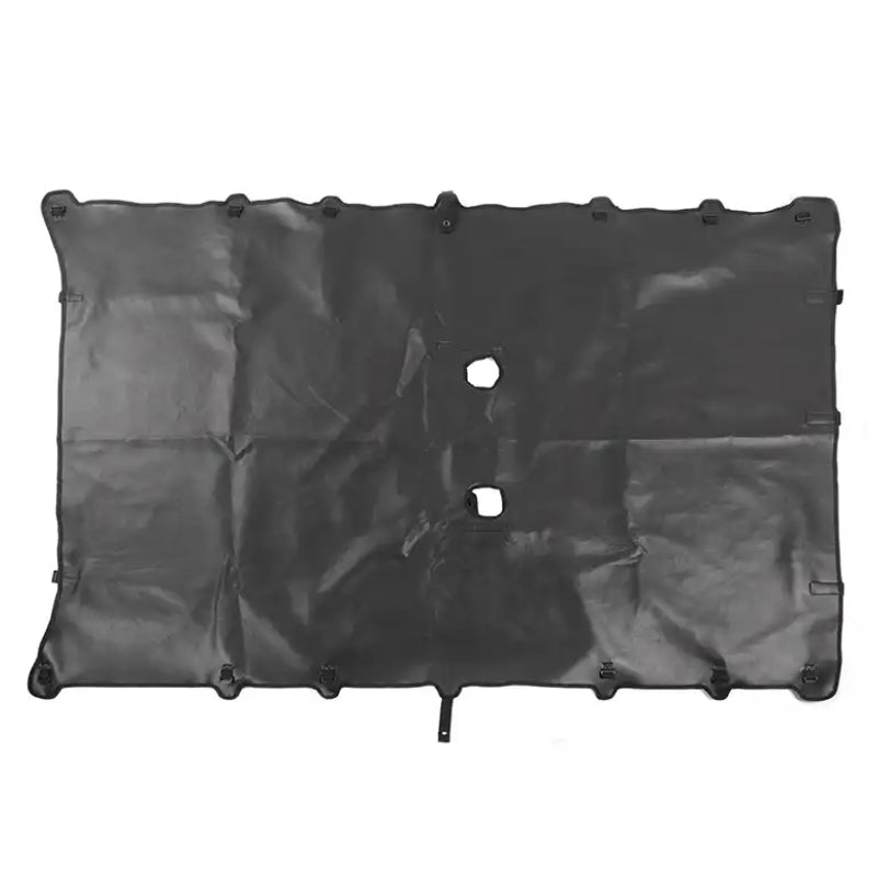 Pare-soleil bikini capote en cuir souple pour Jeep Wrangler JK JKU 2007-2017 2/4, couverture de toit pleine longueur anti UV