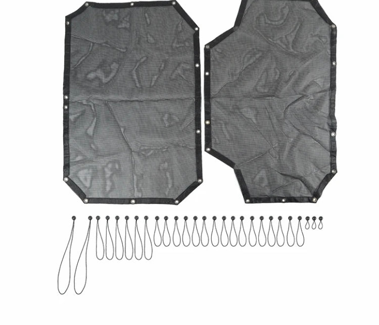 pare-soleil de toit de voiture, filet isolé résistant aux UV pour Jeep Wrangler JK 2007-2018