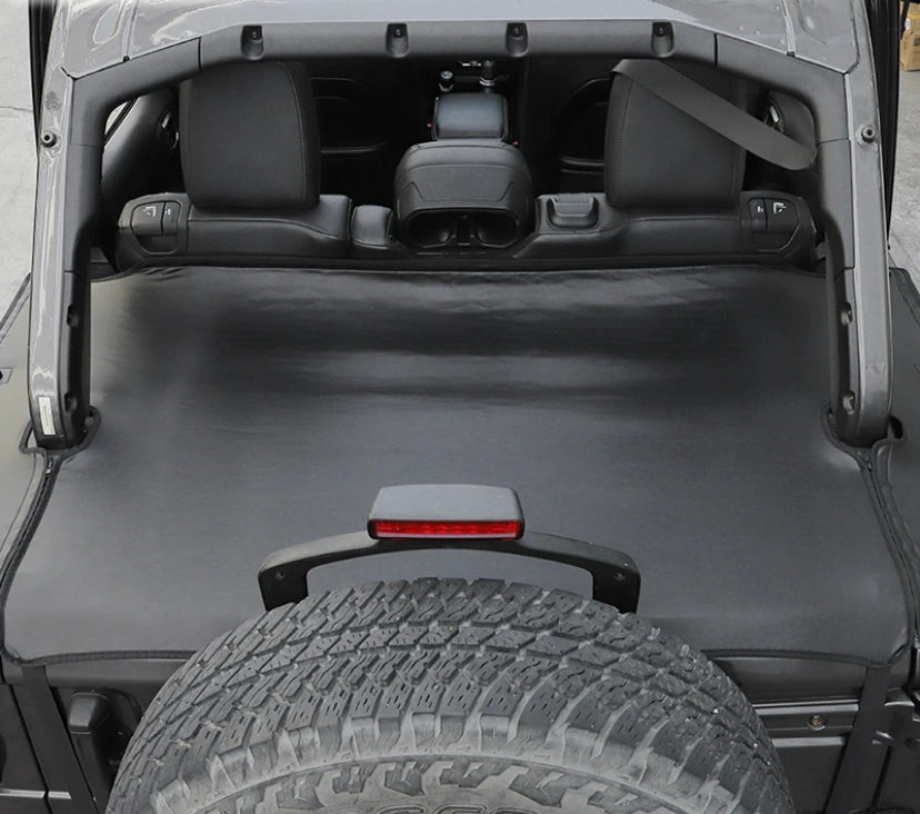 Bâche d’isolation pour coffre arrière de voiture, protecteur pour animaux de compagnie, Jeep Wrangler JL 2018 et versions 4 portes, accessoires extérieur