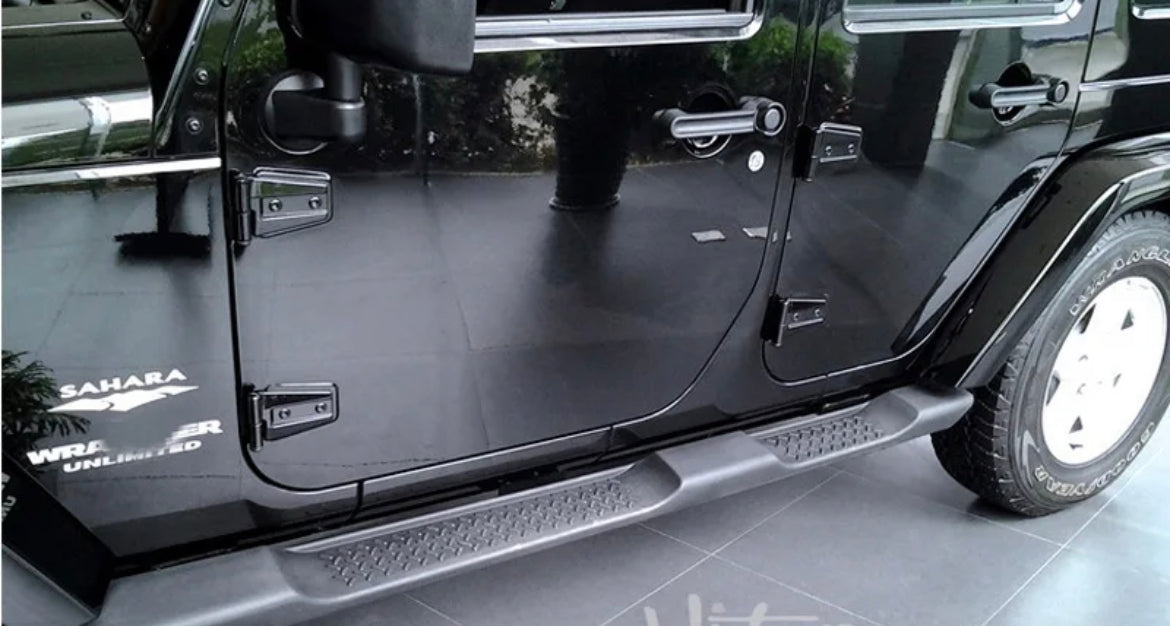 Marchepied Latéral pour Jeep Wrangler JK 2008-2017, 4 Portes, Garantie de Qualité, Livraison Gratuite
