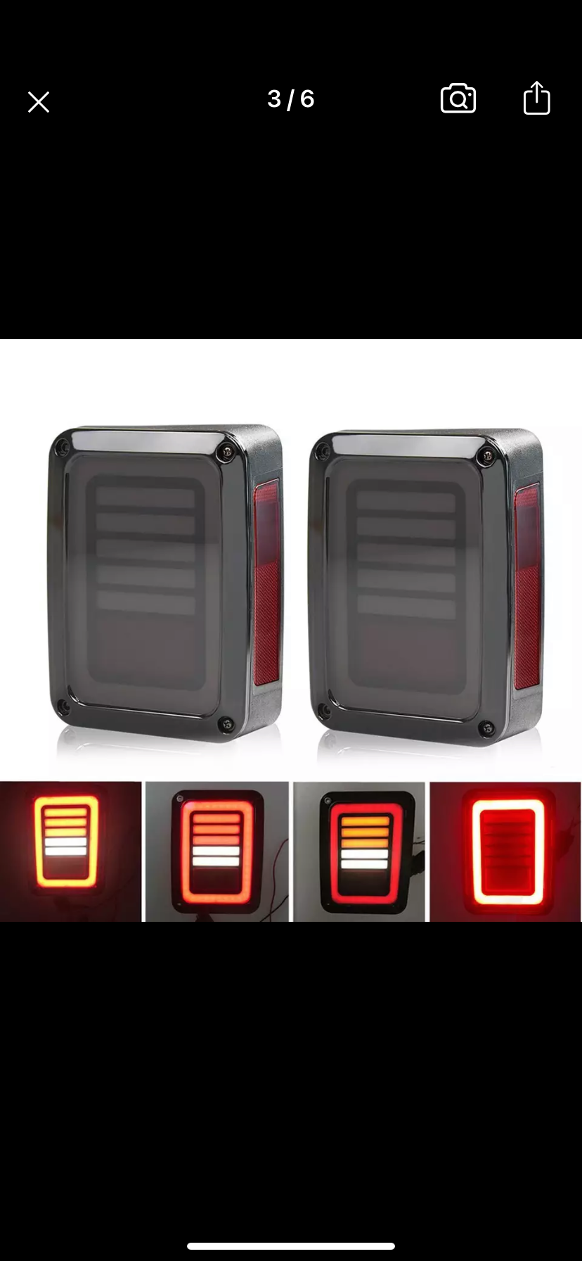 Pack Feux à led arrière