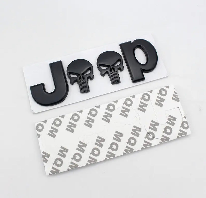 Autocollants jeep capot avant