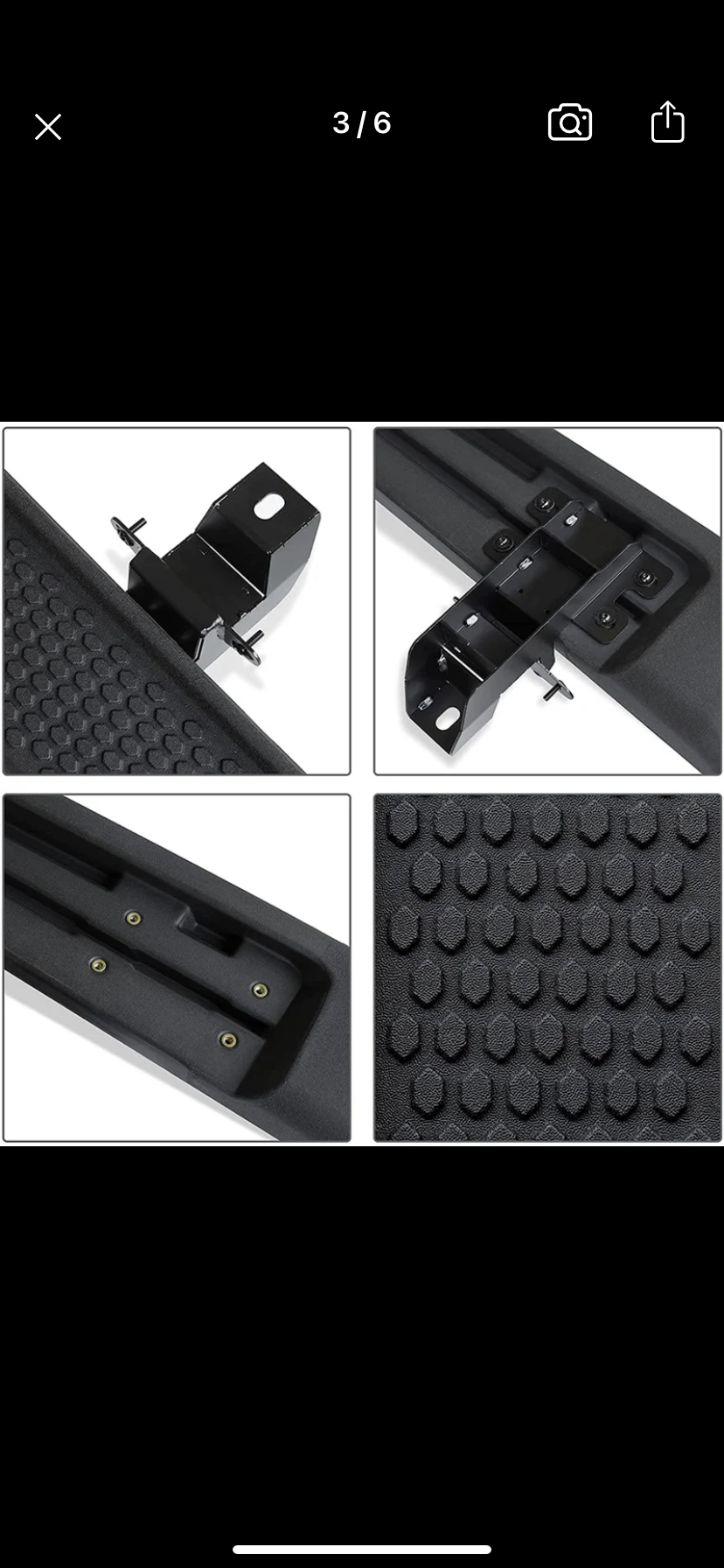 Marche pieds de protection pour Jeep Wrangler JK 07-17 JL 18-22, 1 paire, 2 portes, marchepieds latéraux