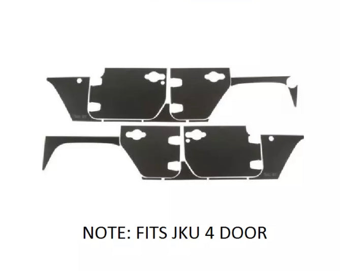 Protection magnétique Panneau 15 Pièce Pour 07-18 Jeep Wrangler Jku