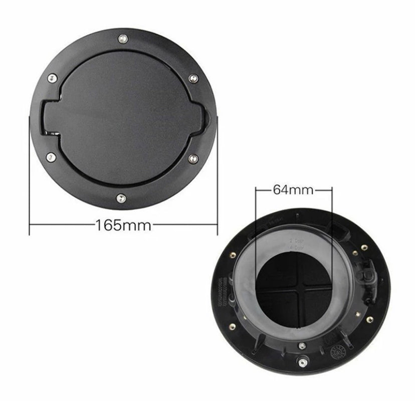 Trappe à essence / réservoir jeep Wrangler 2007/2018