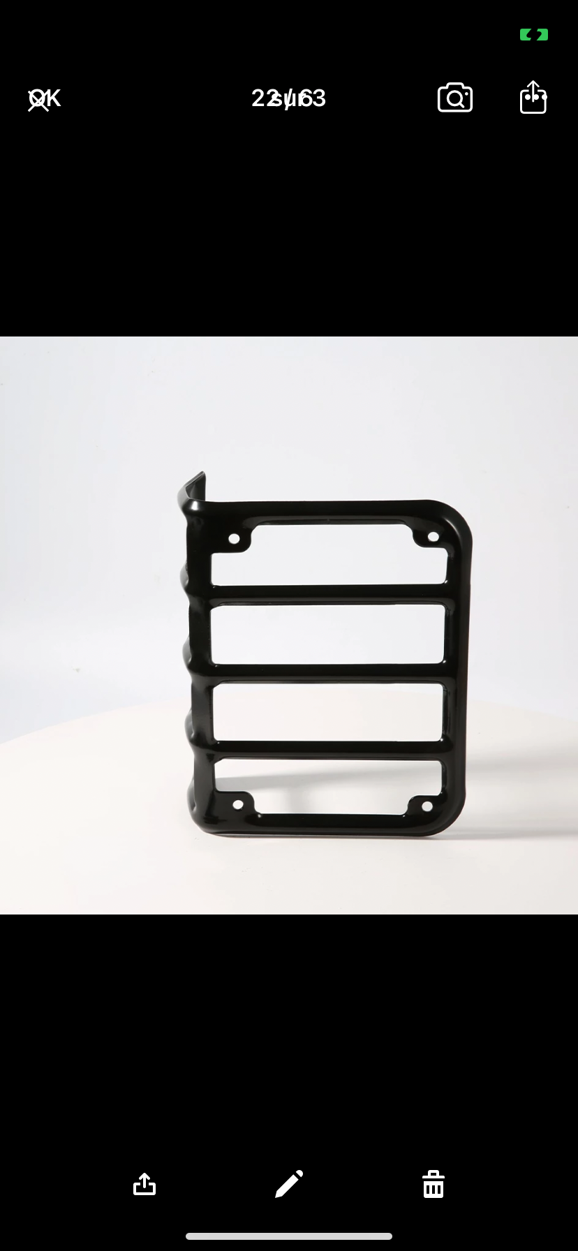Grilles feux arrière jeep Wrangler JK 2007/2018