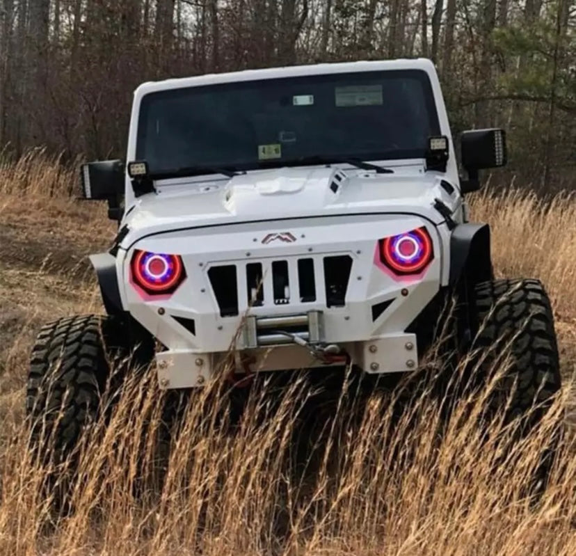 Kit x4 Elargisseur d’aile jeep Wrangler jk 2007/2018