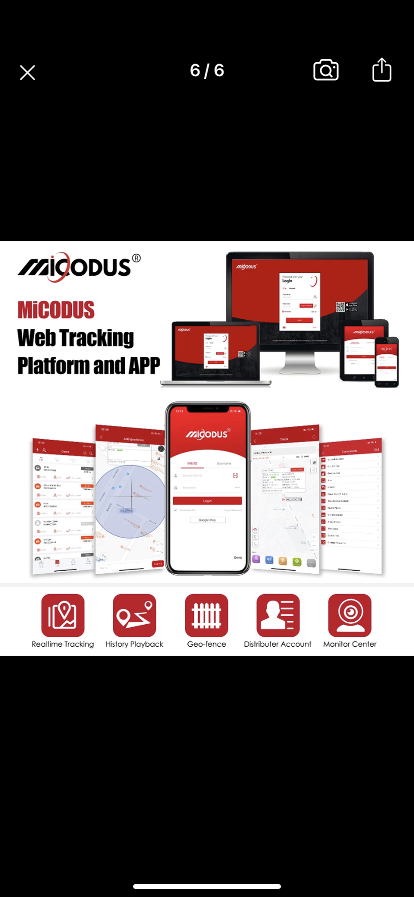 Tracker GPS MICODUS auto tout véhicule