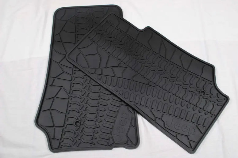 Tapis de sol caoutchouc jeep Wrangler jk 2007/2018