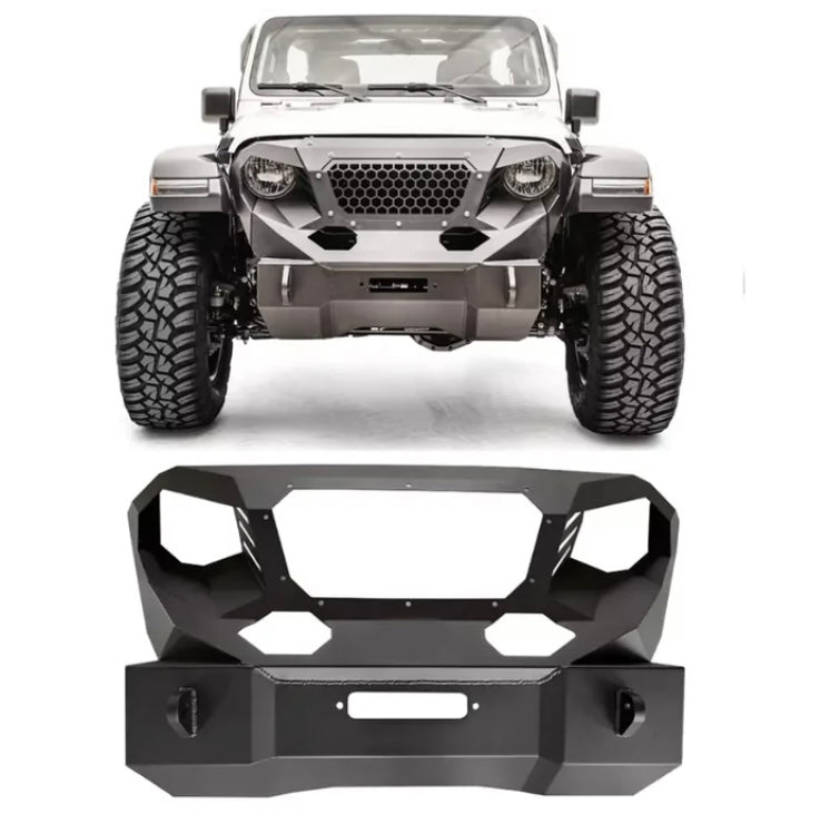 Pare-chocs avant pour Jeep Wrangler JL et gladiator JT 18-22
