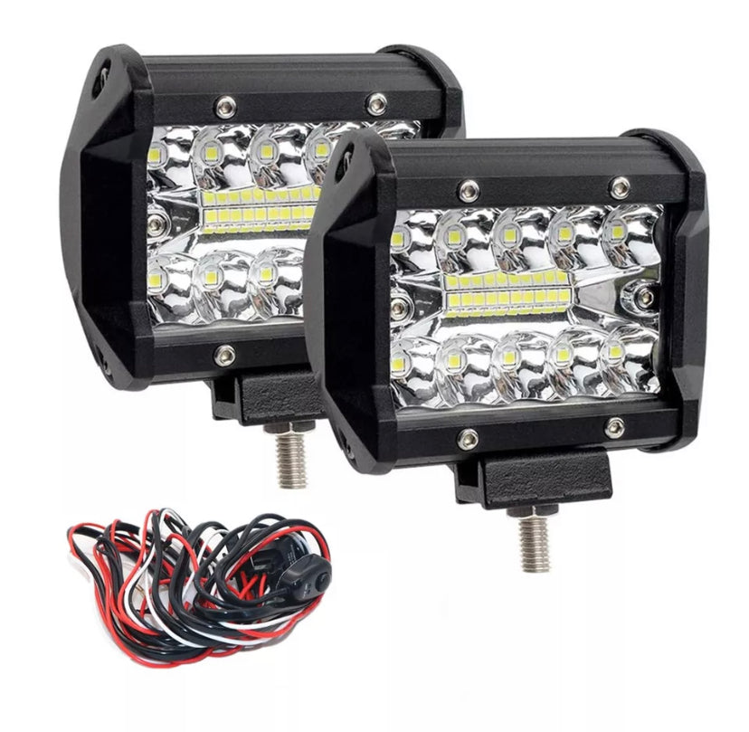 Kit Barre à led + fixations jeep Wrangler Jk 2007/2018