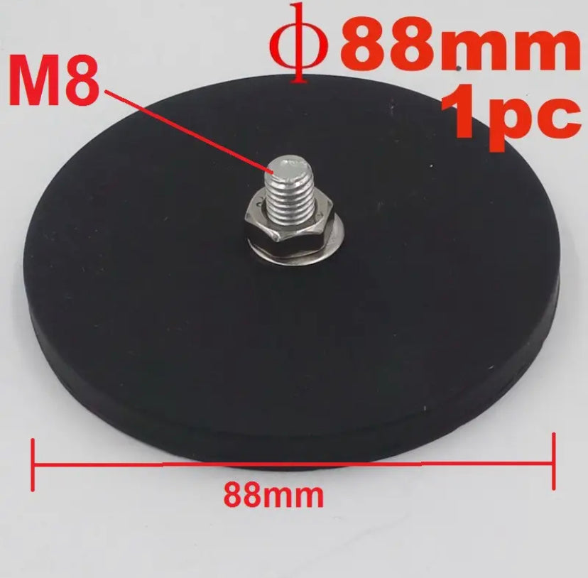Kit Support magnétique pour lampe de toit de voiture, forte puissance d'aspiration, barre led