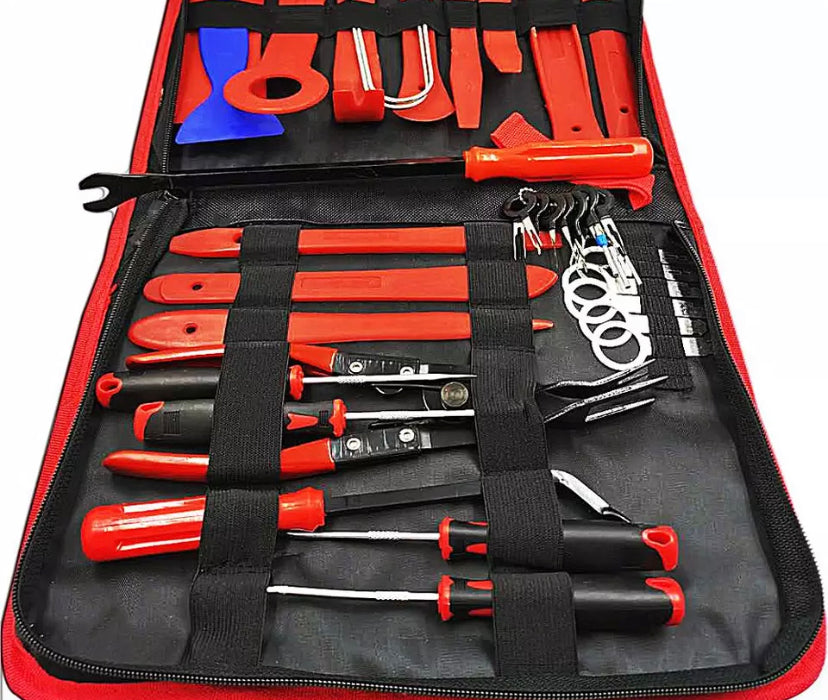 Outils de Réparation pour Voiture, Rivets de Fixation pour Audio Automobile, Dépose de Garniture de Panneau de Porte, Accessoires de Démontage Intérieur de Levier de Voiture