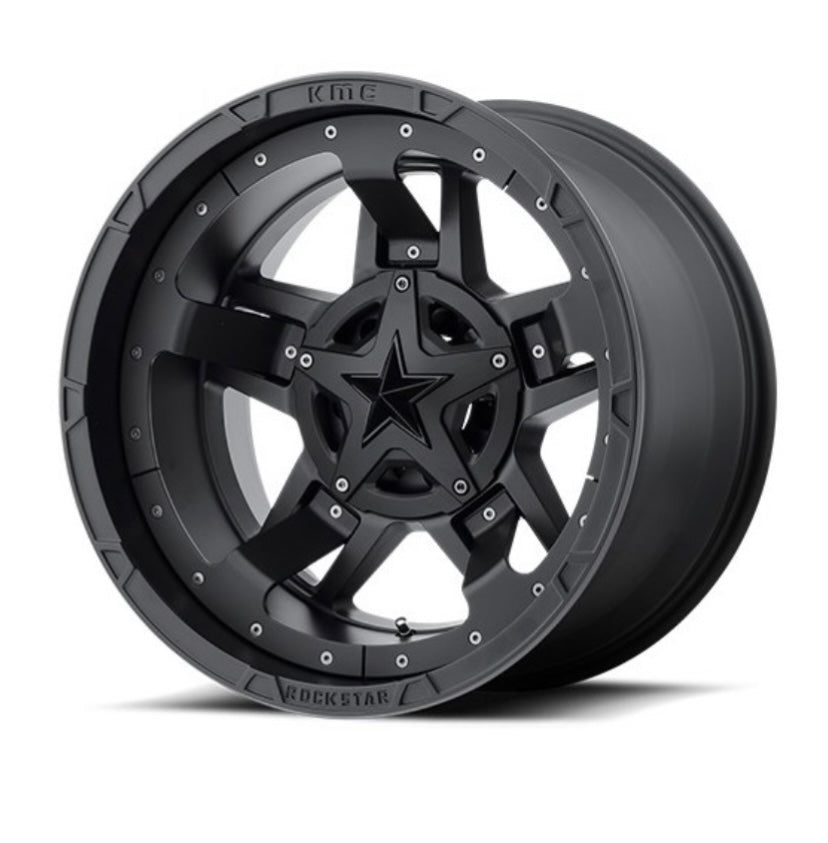 Jante Aluminium 4x4 KMC XD827 5x127 CB87.1 ET+0 Mat Black