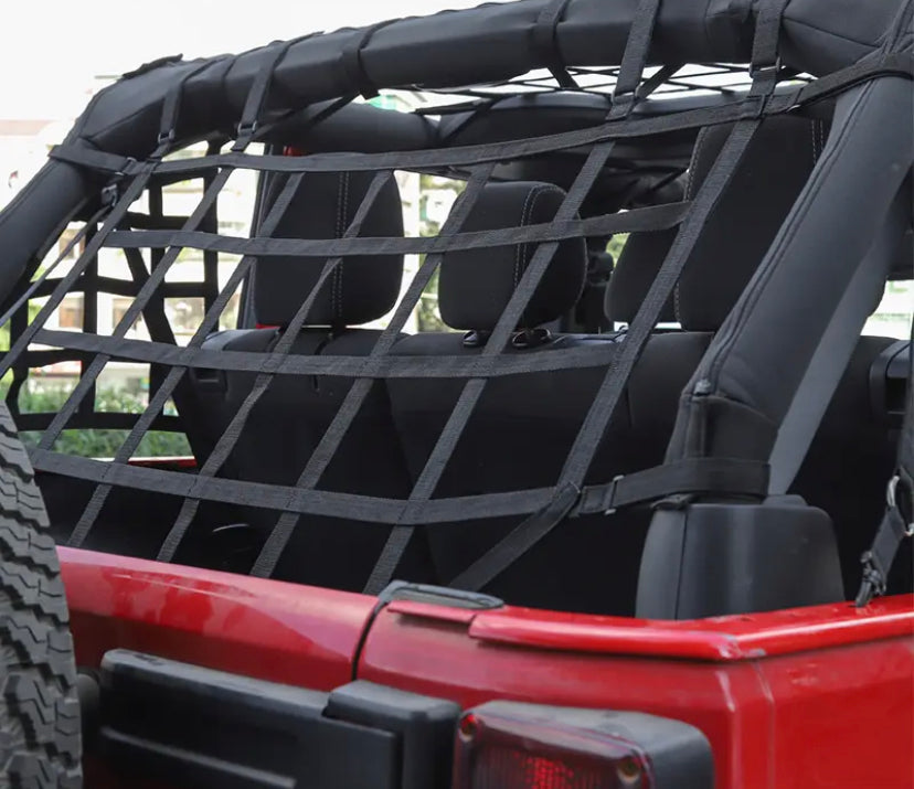 Filet Multifonctionnel pour Toit de Voiture, Accessoire d'Installation pour Jeep Wrangler JK 2007 à 2017