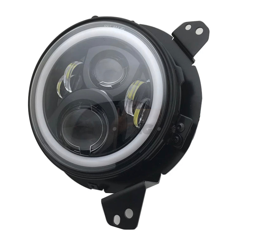 Kit phares led halo angel eyes jeep wrangler JL /2018