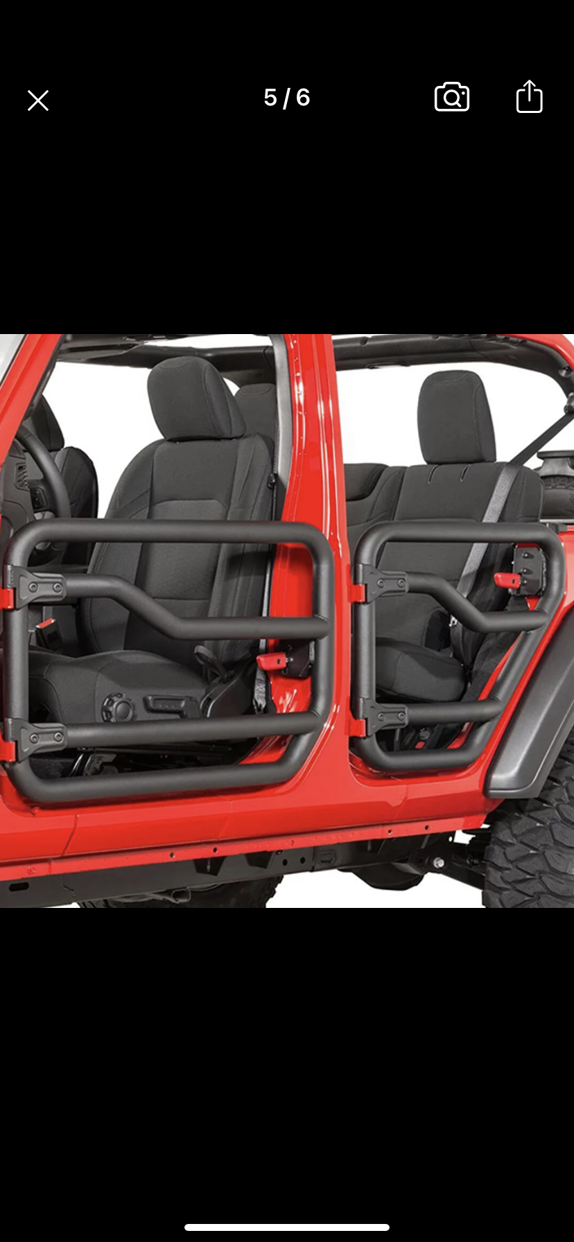 Kit Portes tubulaire jeep JL 4 portes
