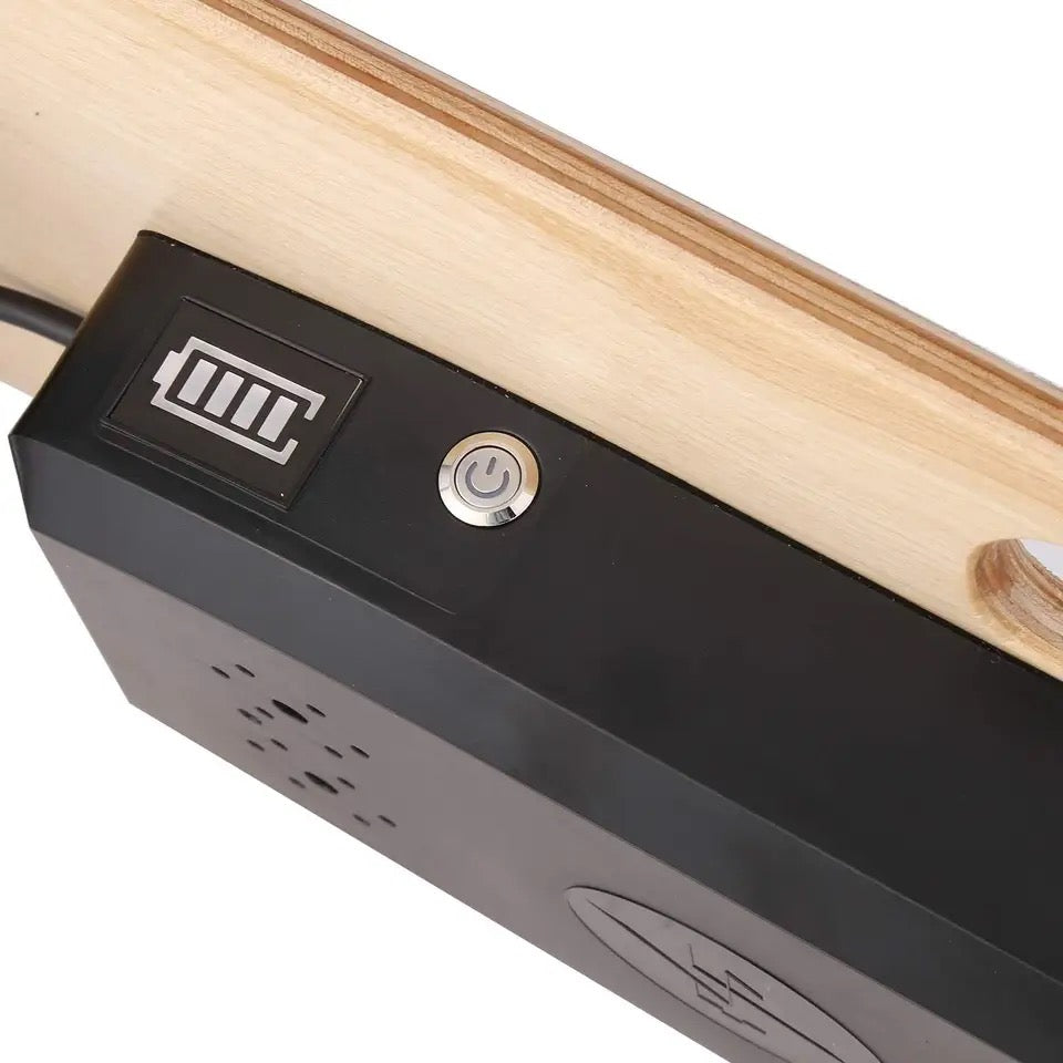 Skateboard Électrique, Planche à Roulettes avec Télécommande sans Fil, 20 km/h, 4 Roues, Longboard, Trottinette, Nouveau Modèle, 35 pouces, 350 W, Adulte