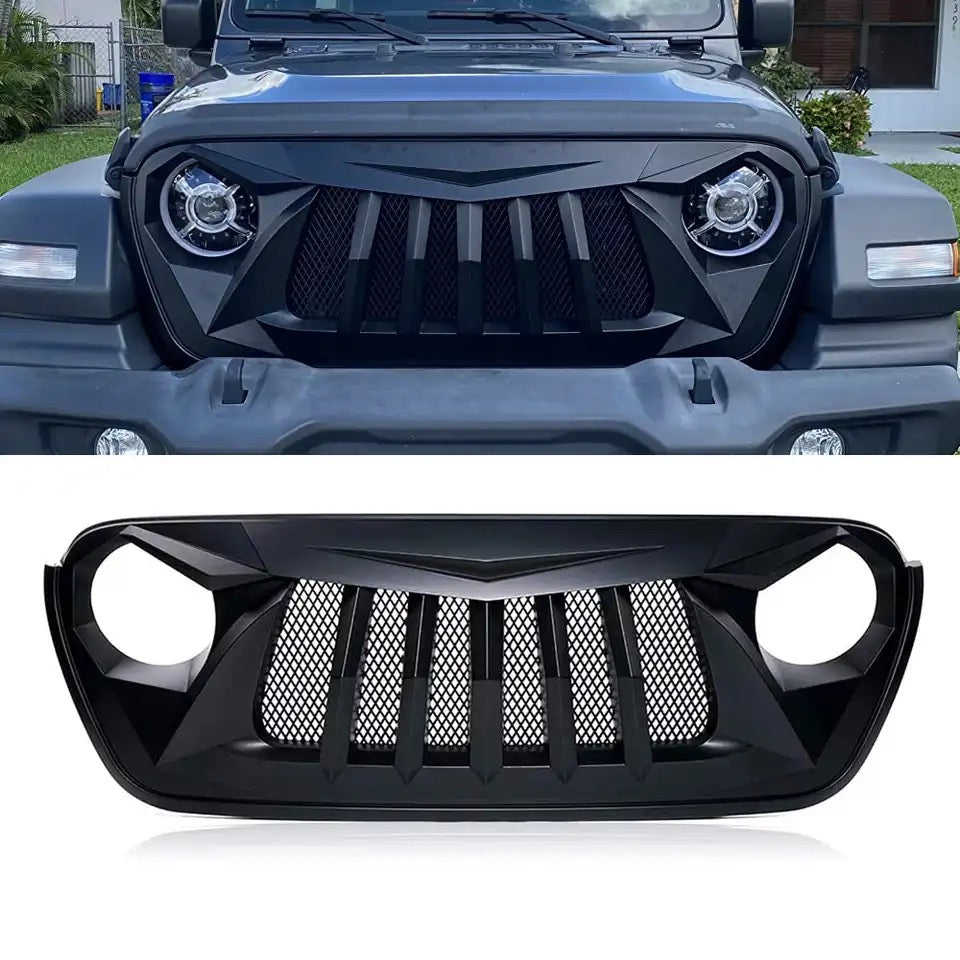 Calandre jeep Wrangler jl jlu gladiator angry birds
