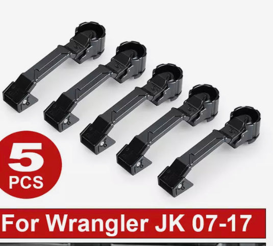 Kit Poignées de portes aluminium jeep Wrangler 2007/2018
