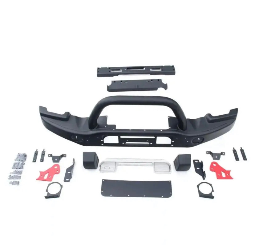 Pare choc acier noir jeep Wrangler Jk 2007/2018
