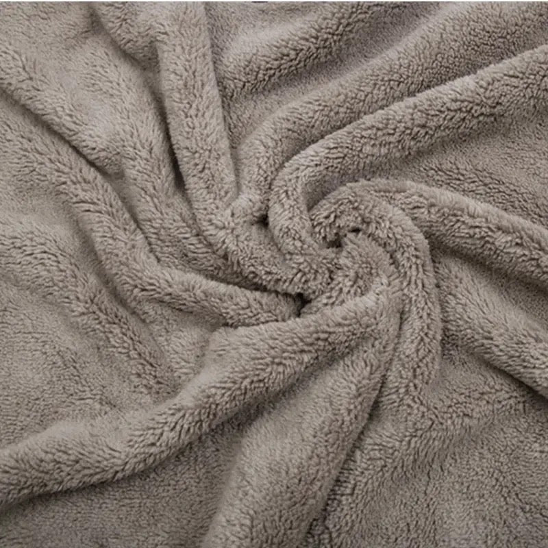 Serviette en Microfibre pour Lavage de Voiture, Chiffon de Nettoyage Super Absorbant, Premium, Séchage Unique