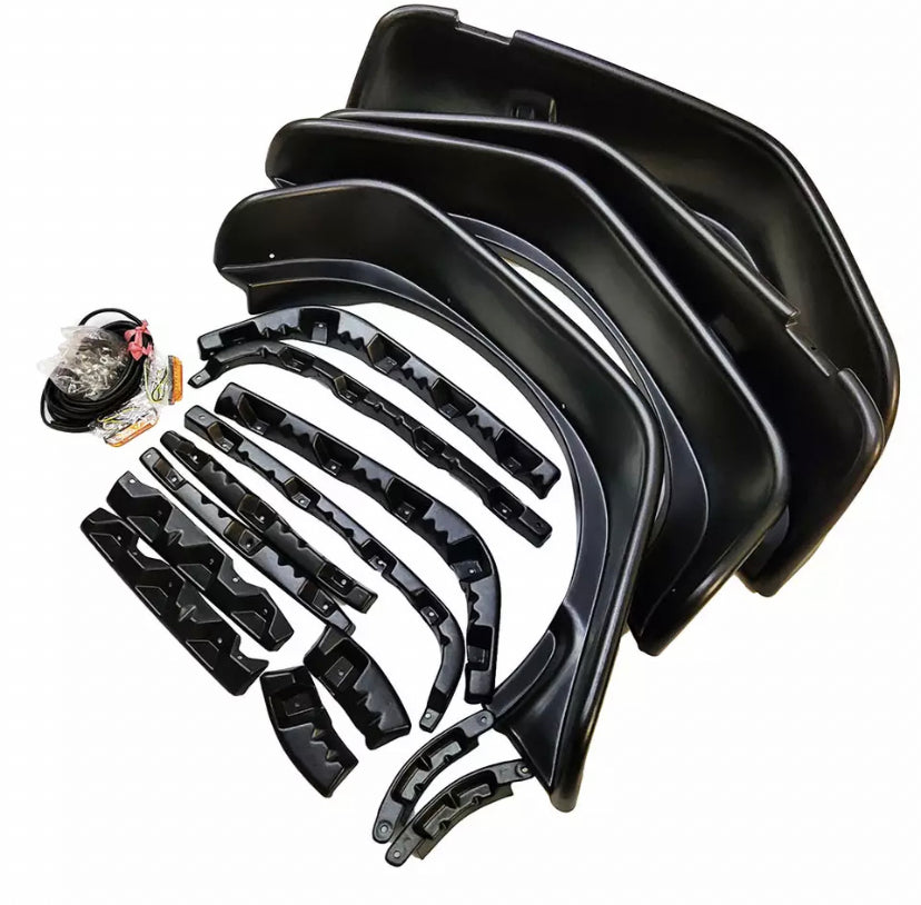 Kit x4 Elargisseur d’aile jeep Wrangler jk 2007/2018
