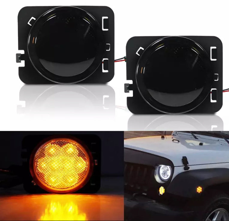 Clignotants led répétiteur jeep Wrangler 2007/2018