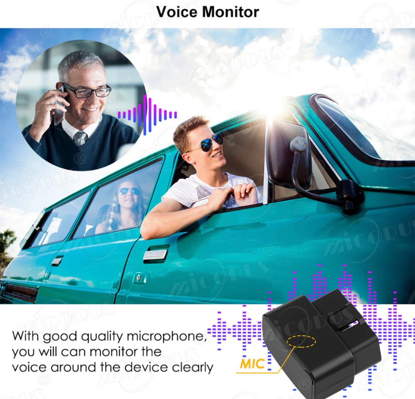 Tracker GPS MICODUS auto tout véhicule