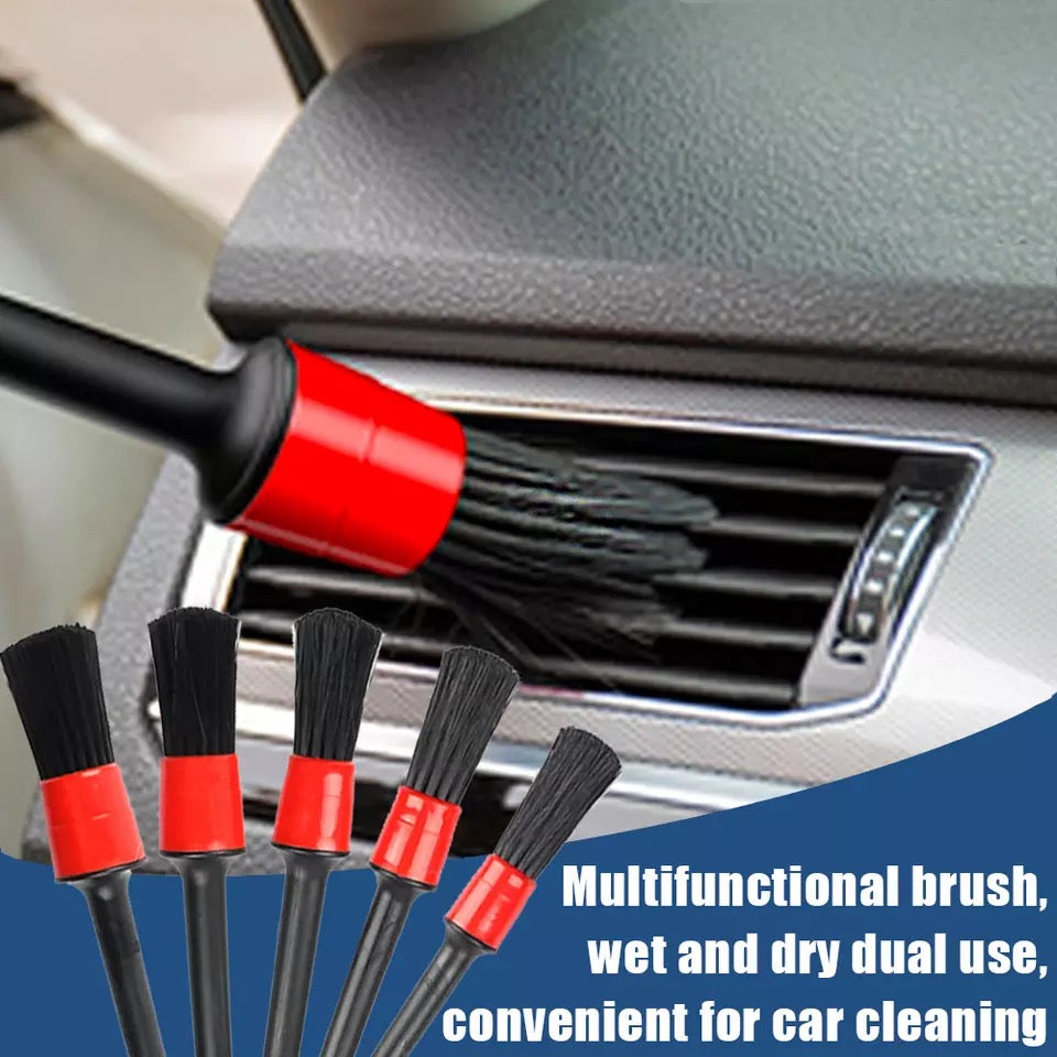 Kit Brosse de nettoyage pour voiture, épurateur de poussière, pinceau de finition