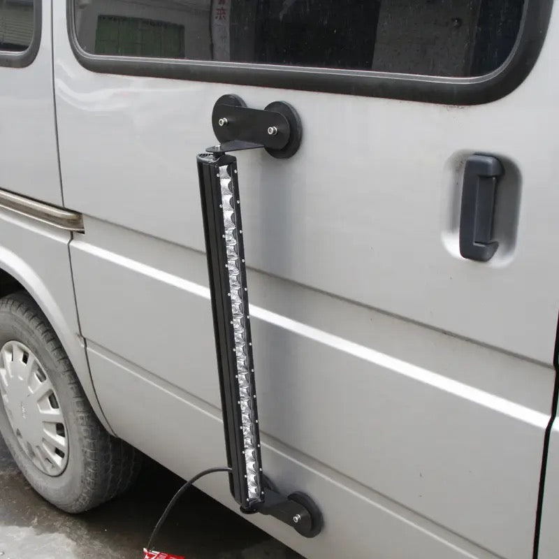 Kit Support magnétique pour lampe de toit de voiture, forte puissance d'aspiration, barre led