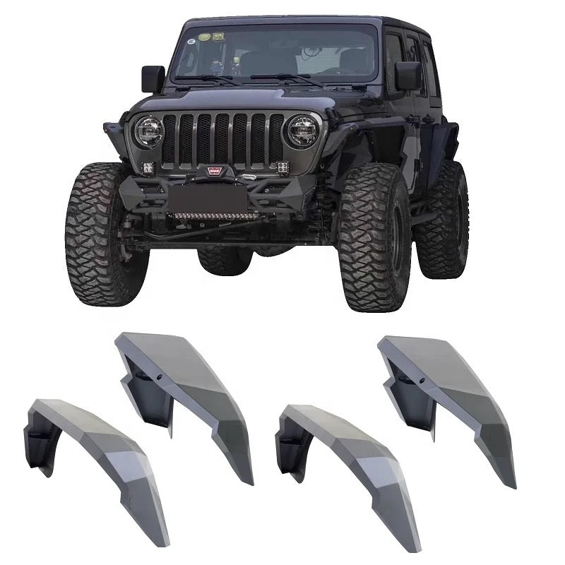 Kit passage de roues Elargisseur d’ailes jeep Wrangler jk 2007/2018