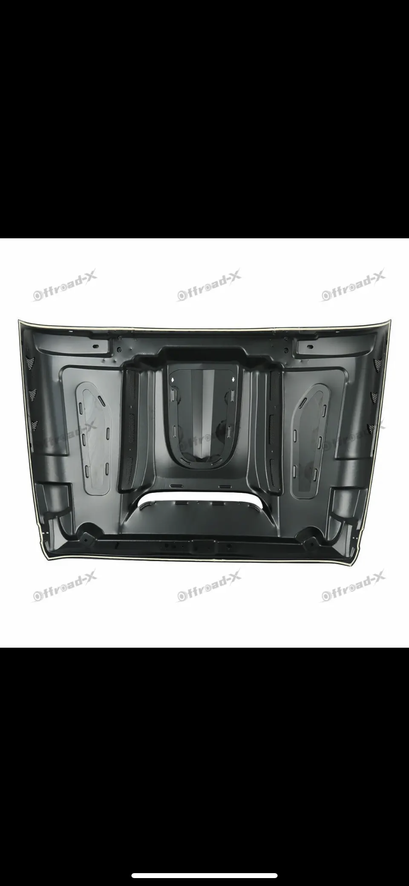 Capot acier ventilé jeep wrangler JL 2018/